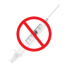 no needles